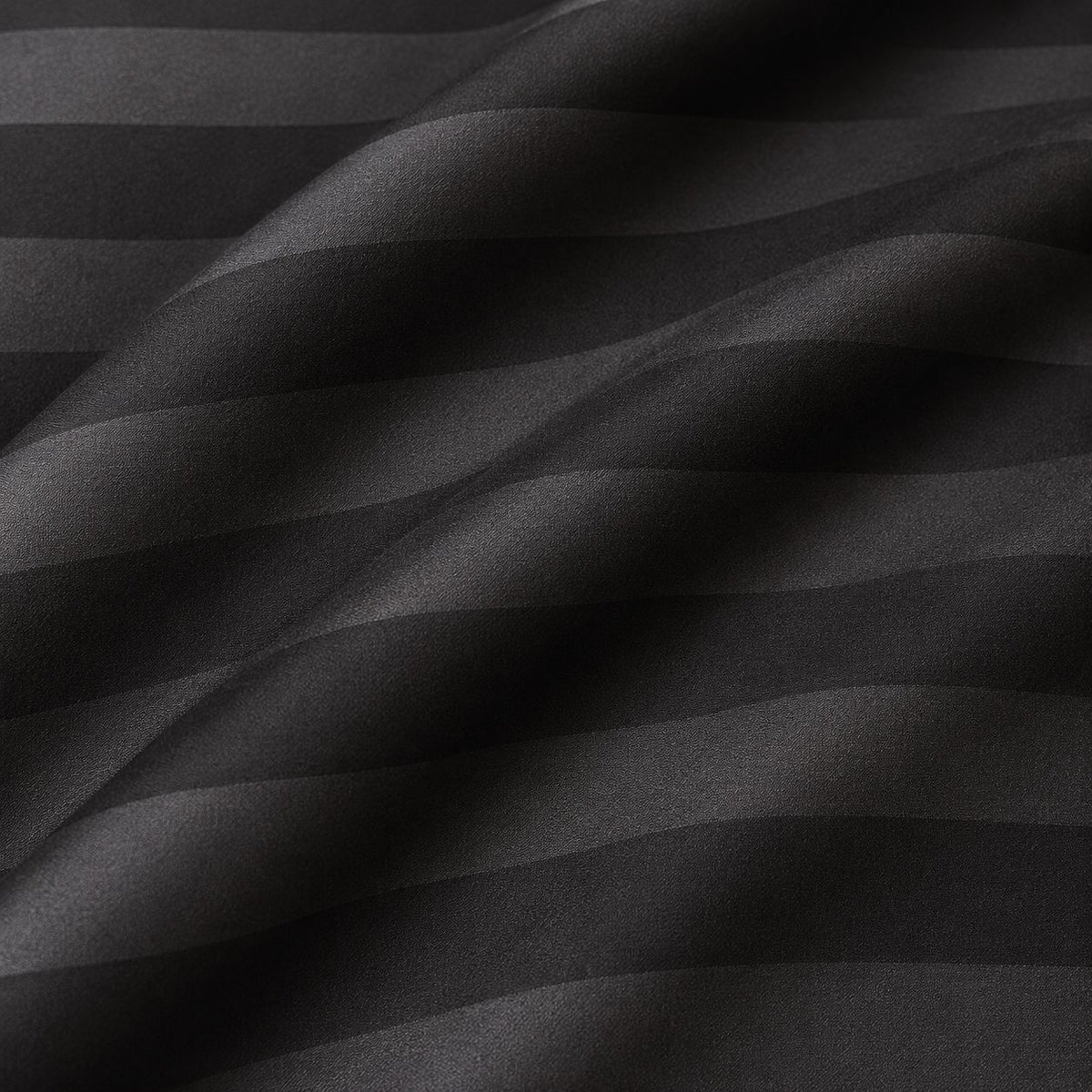 Black microfiber bedsheet fabric detail