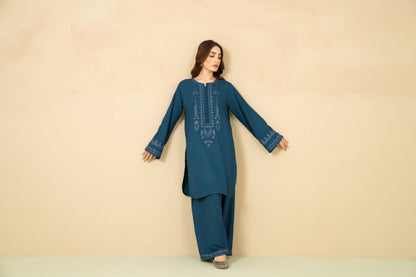 Zinc marina farshi shalwar 2 piece by Tiraz