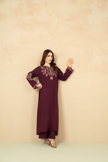 Plum marina A-line 2 piece by Tiraz