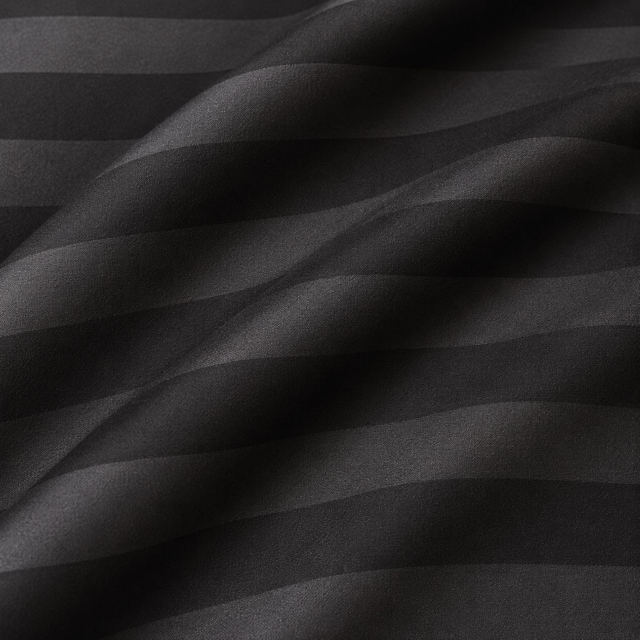 Black microfiber bedsheet fabric detail