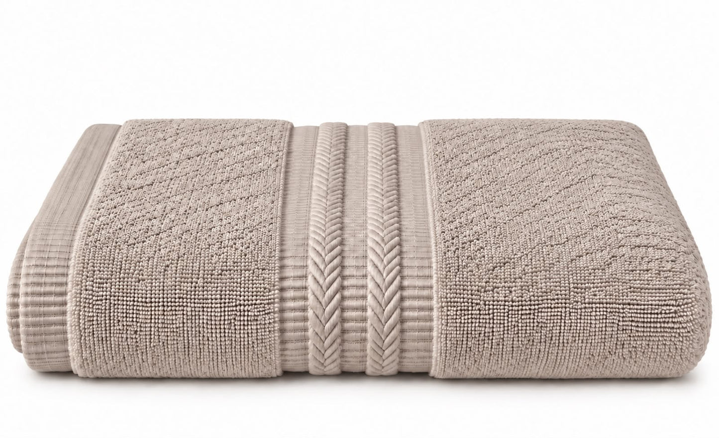 Stone grey towel texture detail